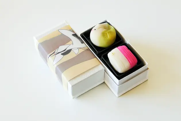 敬老の日の特別な上生菓子2個入り