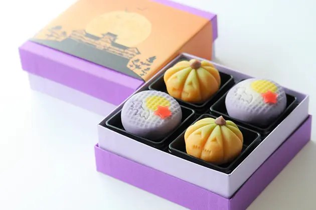 ハロウィンの上生菓子