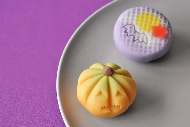 ハロウィンの上生菓子