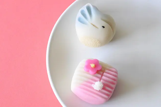 七五三の上生菓子