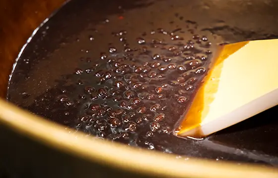 餡の製造シーン