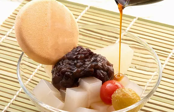 フルーツ＆金沢の最中種