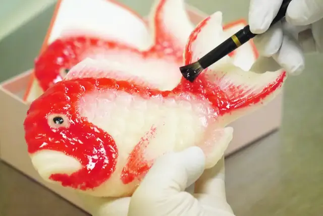 金花糖製造シーン