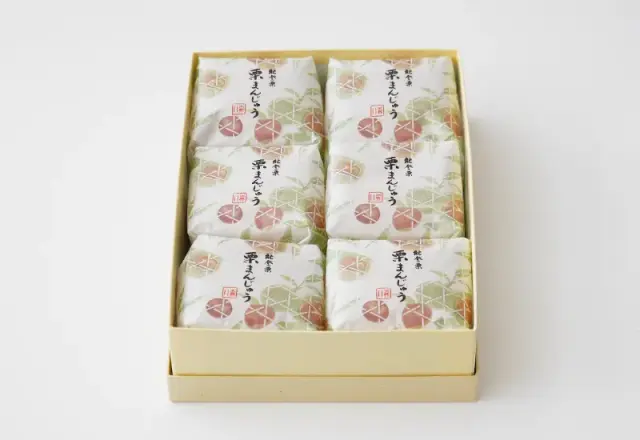 栗まんじゅう6個入り