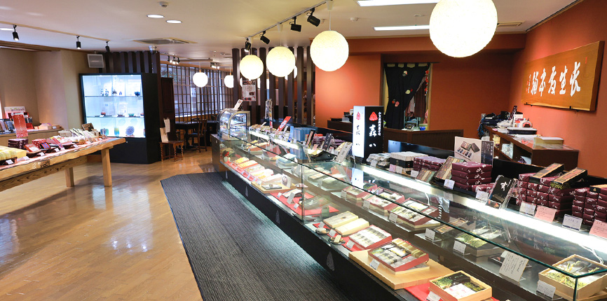 近江町店の店内写真です。